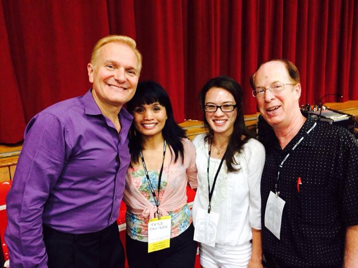 Pat, Marites and Mabelle with Comedy Magician Jeff Hobson