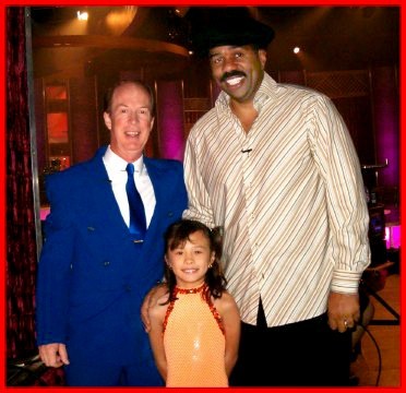 Pat and Mabelle on Comedian/Actor Steve Harvey's
popular TV show, 'Big Time!' on Warner Brothers Network!